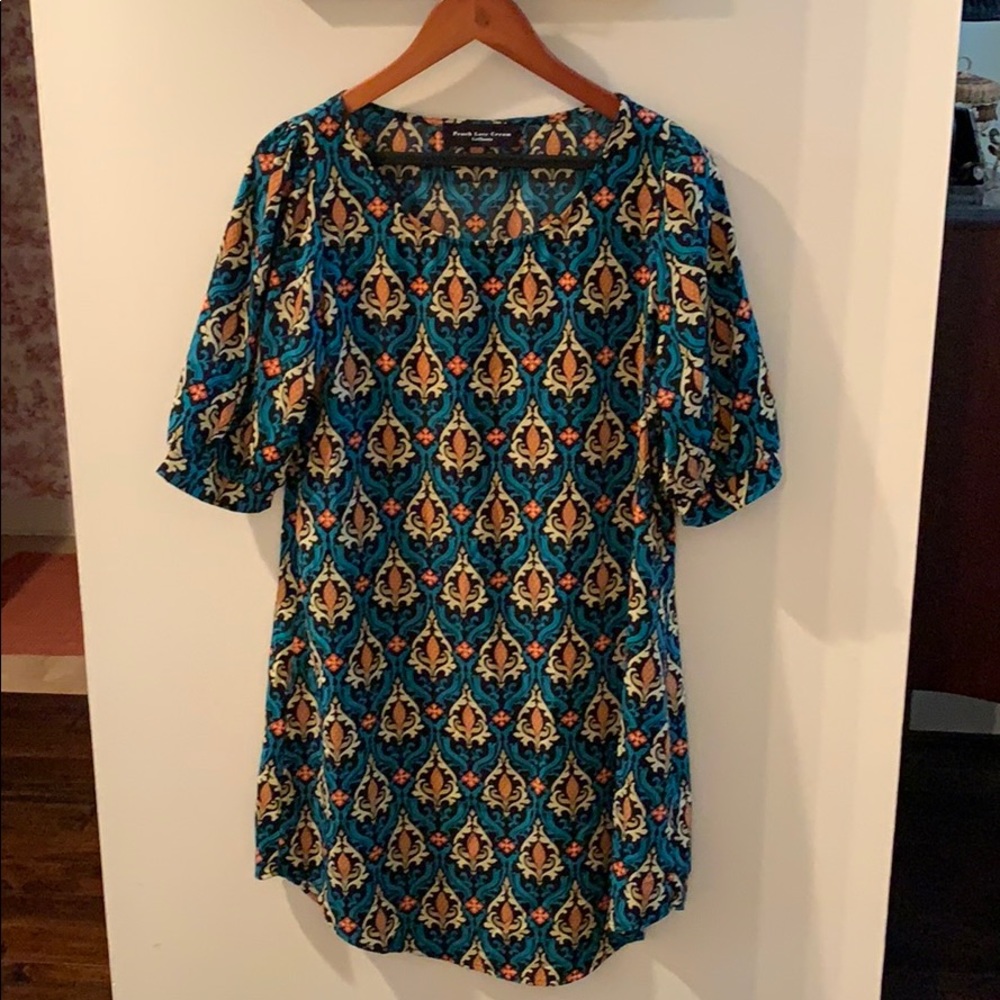Peach Love Cream Summer Dress